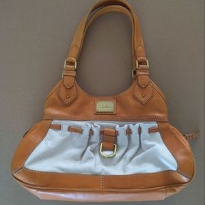 Vintage Cole Haan Pebble Leather Shoulder Bag